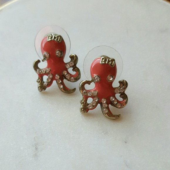 Jewelry - 🐙 Pink Octopus Earrings 🐙